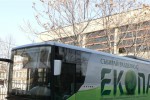 Екобусът предизвика оживление в най-малките ученици на СОУ