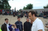 Казанлъшките таланти отново се докоснаха до Димитър Бербатов / Новини от Казанлък