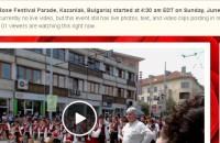 Хора от цял свят гледаха карнавалното шествие в Казанлък / Новини от Казанлък