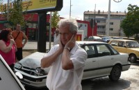 Верижна катастрофа на надлеза в посока от Арсенал към центъра / Новини от Казанлък