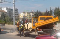 ВиК асфалтира дупките по центъра / Новини от Казанлък