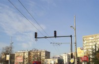 Минусовите температури блокираха светофарното устройство на моста / Новини от Казанлък