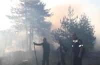 Казанлъчани също помагат в гасенето на пожара в Остра могила / Новини от Казанлък