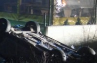 Пиян бургазлия се преобърна  до  Тулово тази нощ / Новини от Казанлък