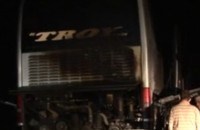 Пътнически автобус се запали между Казанлък и Стара Загора / Новини от Казанлък