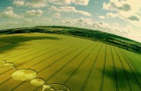 “Неидентифициран обект“ ожъна нива край Хаджидимитрово / Новини от Казанлък