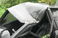 Автомобил катастрофира до Крънско ханче / Новини от Казанлък