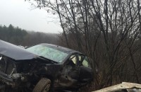 Автомобил излетя от пътя Стара Загора - Казанлък / Новини от Казанлък