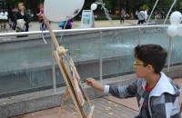 Деца пяха и рисуваха в Розариума в рамките на „Откривай Българя” / Новини от Казанлък