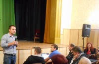 Николай Терзиев и Мария Бресковска – Стоянова сложиха началото на срещите в Овощник / Новини от Казанлък