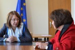 Галина Стоянова се срещна с новия директор на Института по розата / Новини от Казанлък