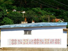 Изрисуваха 9-метрова шевица в Горно Изворово / Новини от Казанлък