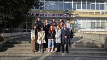 Младежки общински съвет - Казанлък посети Тракийски университет – Стара Загора / Новини от Казанлък