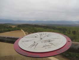 Ентусиасти поставиха панорамен кръг на връх Вишката / Новини от Казанлък