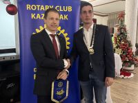 Роман Желев е новото попълнение на Ротари клуб Казанлък