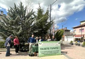 Държавното горско стопанство в Казанлък подари 300 фиданки на жителите и гостите на града / Новини от Казанлък