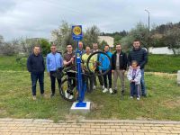 Велоремонтна станция постави Ротари клуб Казанлък