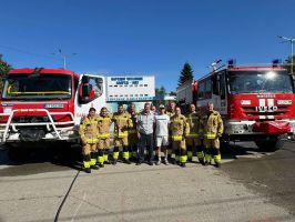 Пожарникари демонстрираха техника и умения в Павел баня  / Новини от Казанлък