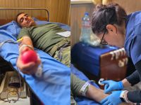 Военни от Казанлък се включиха в кръводарителска акция / Новини от Казанлък