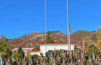 Военнослужещи от районите Казанлък и Карлово на 61-ва механизирана бригада премериха сили във вътрешно състезание по волейбол