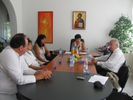 Кметът Дамянов се среща с ръководството на общинската болница / Новини от Казанлък