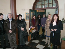 Млад казанлъшки талант откри своя изложба и дари картина на Общината / Новини от Казанлък