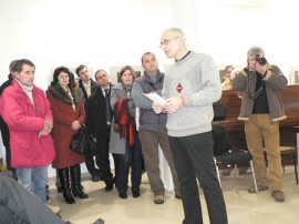 Монах от Атон пристигна в Казанлък за откриване на фото изложба 