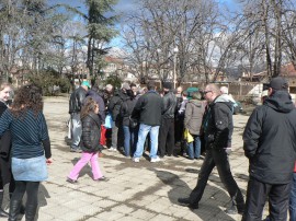 Вина от региона се надпреварваха днес в парк 