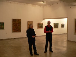 Изложба на картини на Стоян Венев бе открита тази вечер