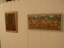 Изложба на картини на Стоян Венев бе открита тази вечер