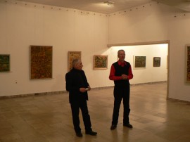 Изложба на картини на Стоян Венев бе открита тази вечер