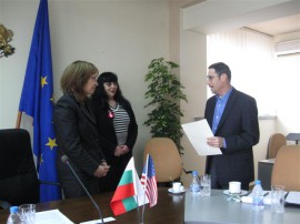 Представител на Държавния департамент на САЩ посети днес Казанлък