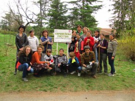 Младежи садиха дръвчета в парк „Тюлбето” / Новини от Казанлък