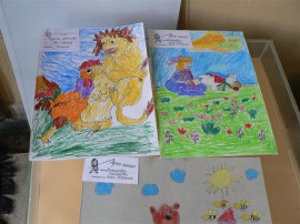 62 деца рисуваха приказни герои в Казанлък