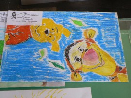 62 деца рисуваха приказни герои в Казанлък