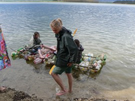 2500 килограма боклук събраха днес младежи на язовир Копринка