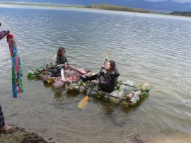 2500 килограма боклук събраха днес младежи на язовир Копринка