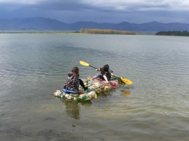 2500 килограма боклук събраха днес младежи на язовир Копринка