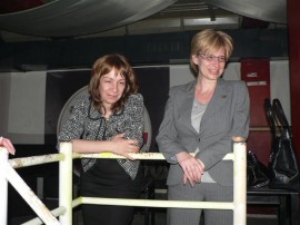 Галина Стоянова снощи посети подборния кръг за Царица Роза