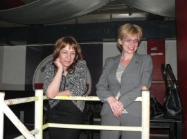 Галина Стоянова снощи посети подборния кръг за Царица Роза