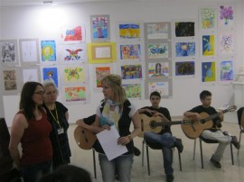 Рисунки на деца бяха изложени в Информационния център на ул. „Искра” № 4