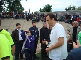 Казанлъшките таланти отново се докоснаха до Димитър Бербатов / Новини от Казанлък