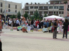 Празненства в центъра на Казанлък по случай празника на града и на детето