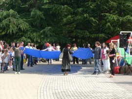 Празненства в центъра на Казанлък по случай празника на града и на детето