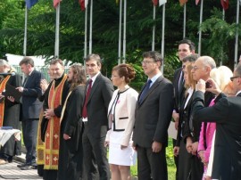 Празненства в центъра на Казанлък по случай празника на града и на детето