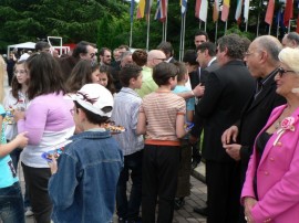 Празненства в центъра на Казанлък по случай празника на града и на детето