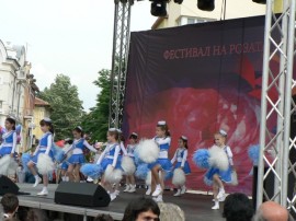 Празненства в центъра на Казанлък по случай празника на града и на детето