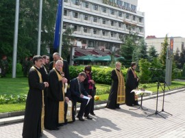 Празненства в центъра на Казанлък по случай празника на града и на детето