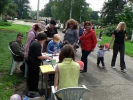 Деца с увреждания се забавляваха в парк “Розариум“