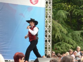 Празненства в центъра на Казанлък по случай празника на града и на детето